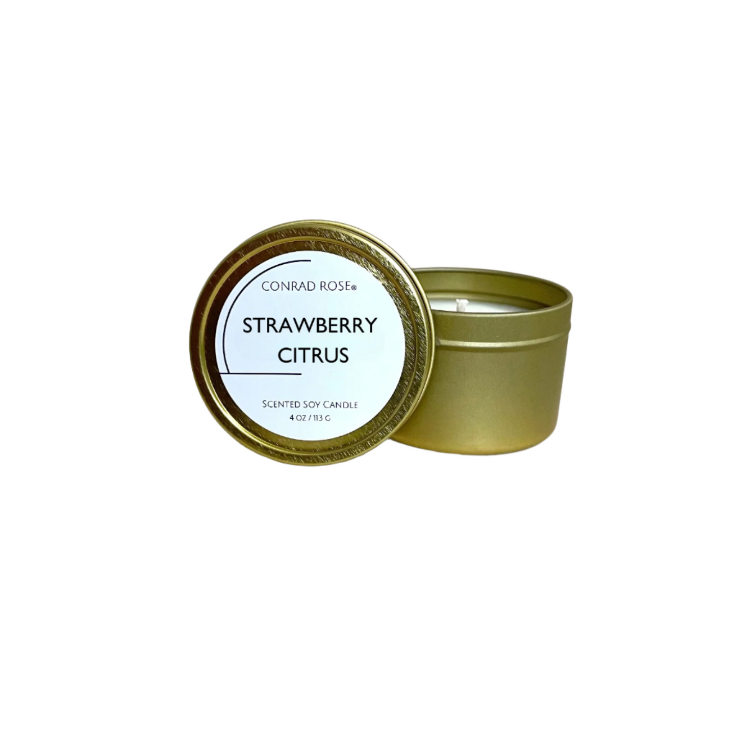 Strawberry Citrus Luxury Travel Tin