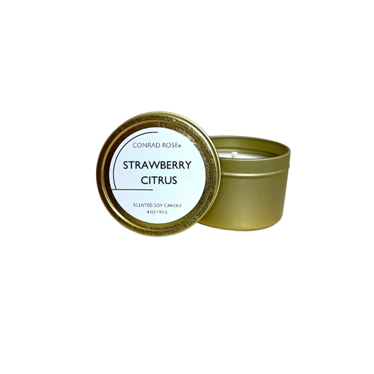 Strawberry Citrus Luxury Travel Tin
