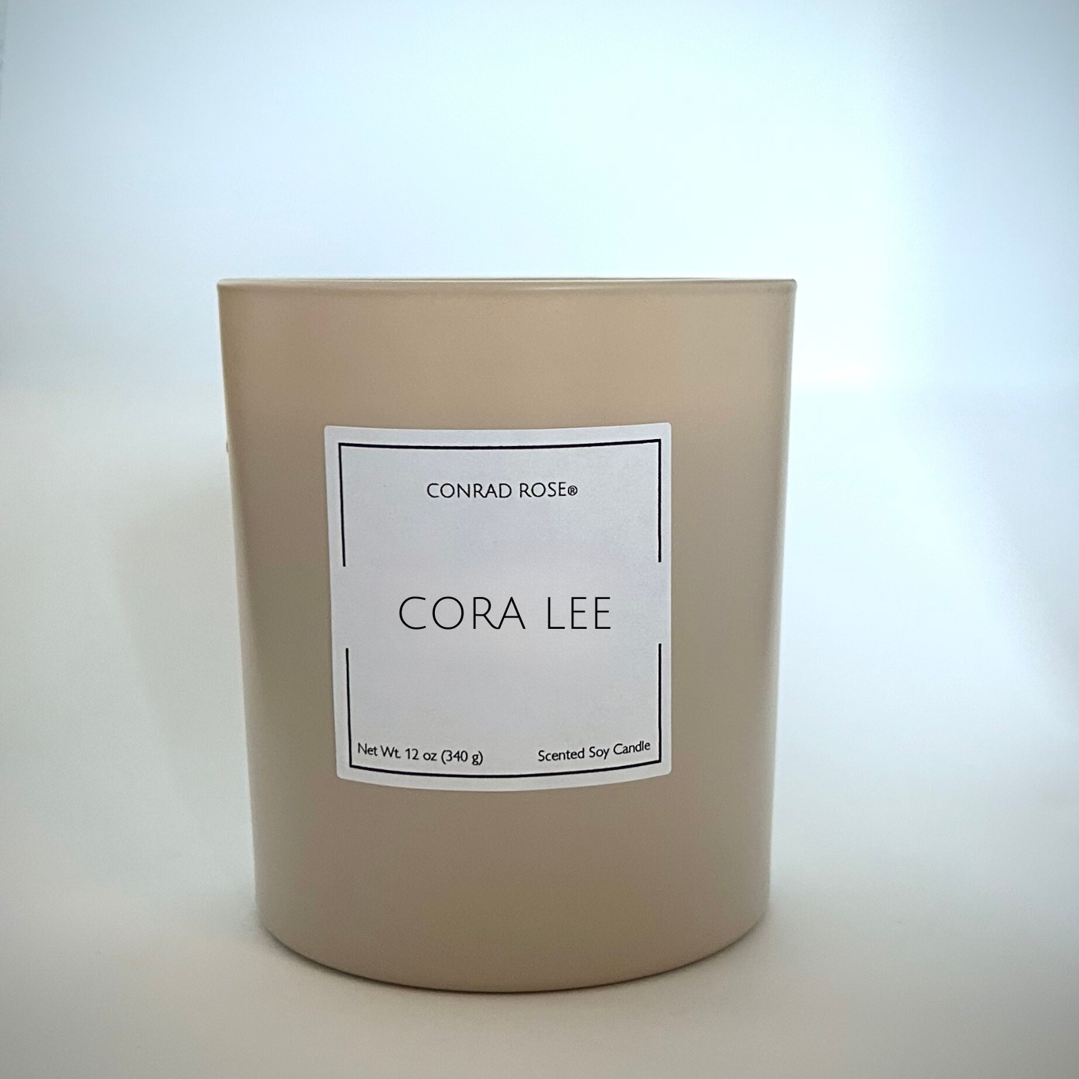 Cora Lee 2-Wick Candle - Nude – Conrad Rose