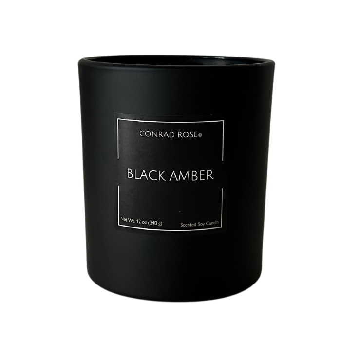 Black Amber 2-Wick Candle