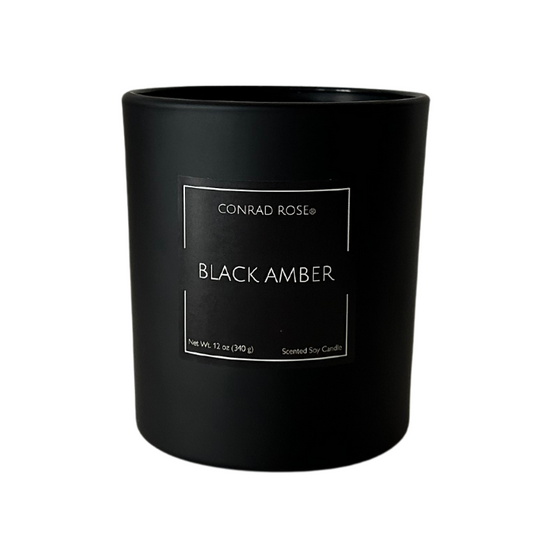 Black Amber 2-Wick Candle