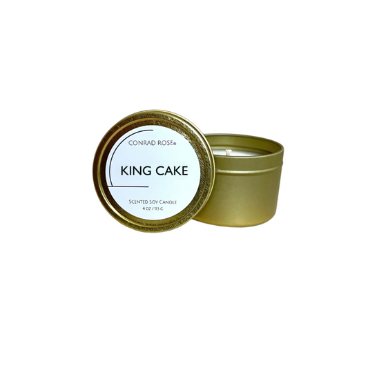 King Cake Luxury Travel Tin