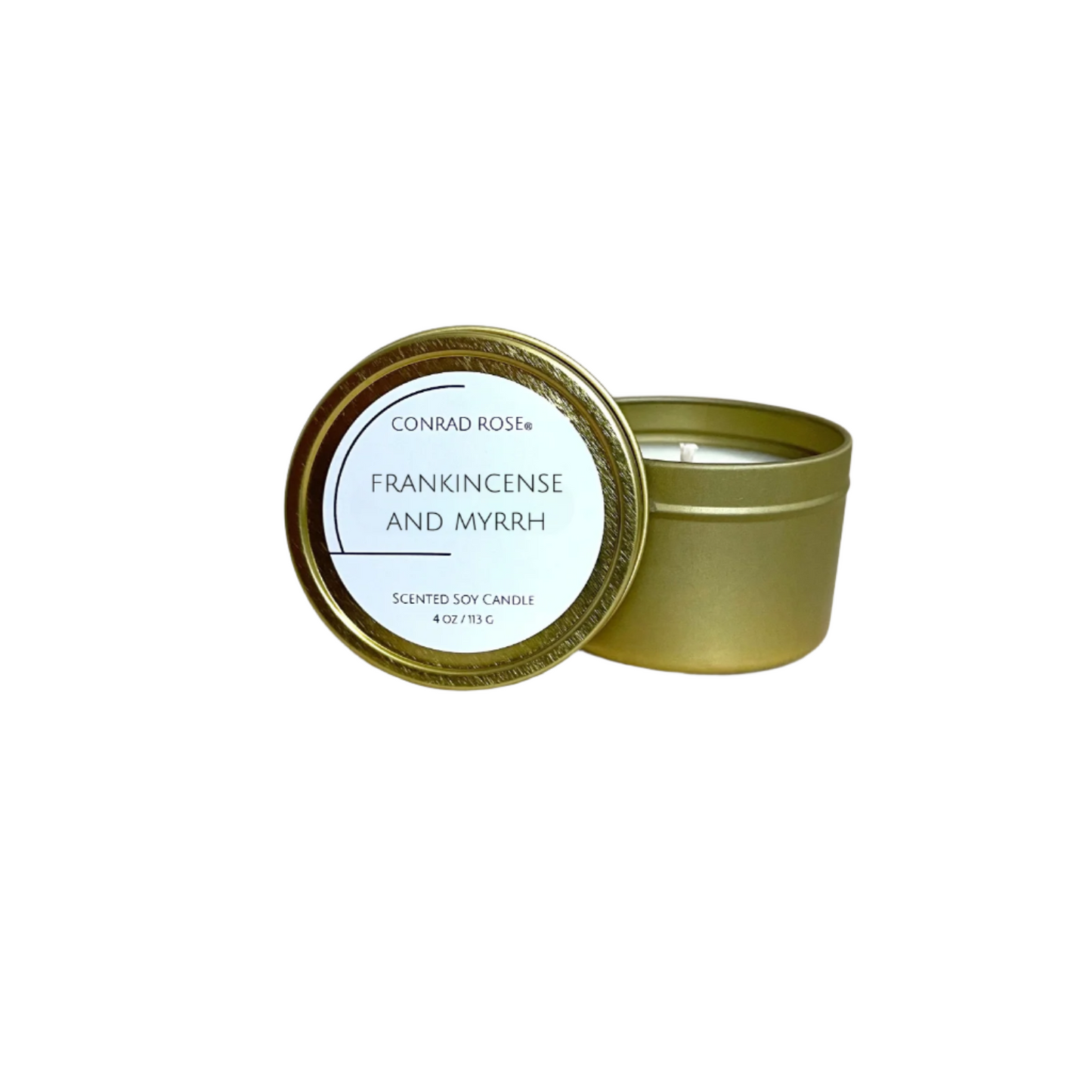 Frankincense and Myrrh Holiday Luxury Travel Tin