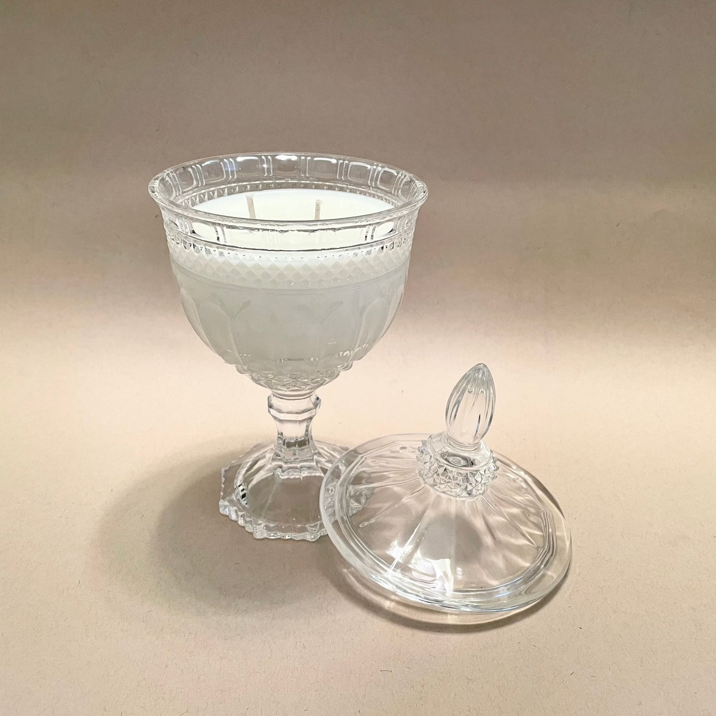 Glass Goblet Vase