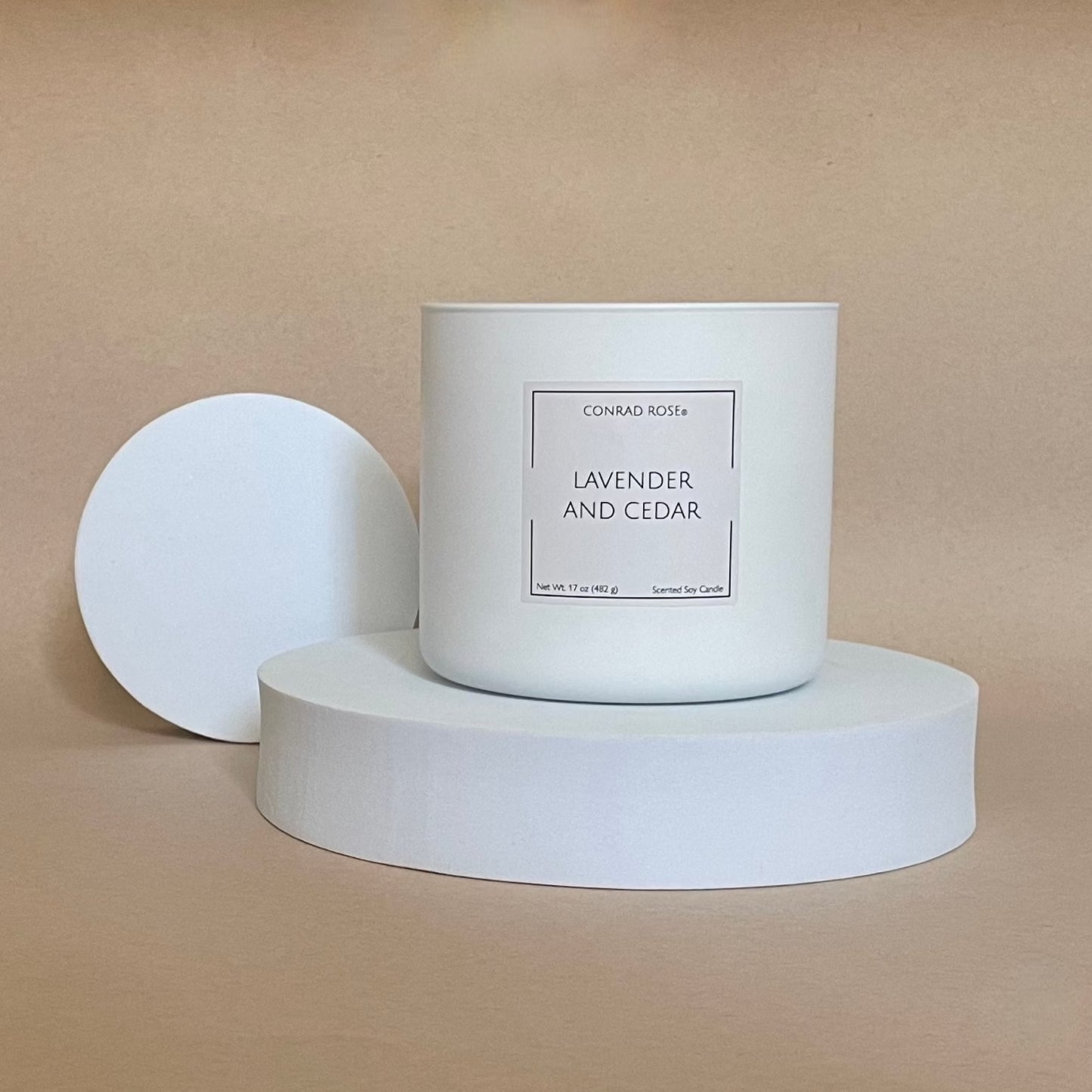 Lavender and Cedar 3-Wick Candle