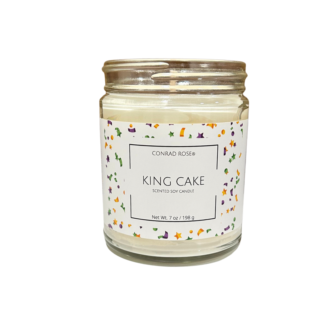 King Cake Candle