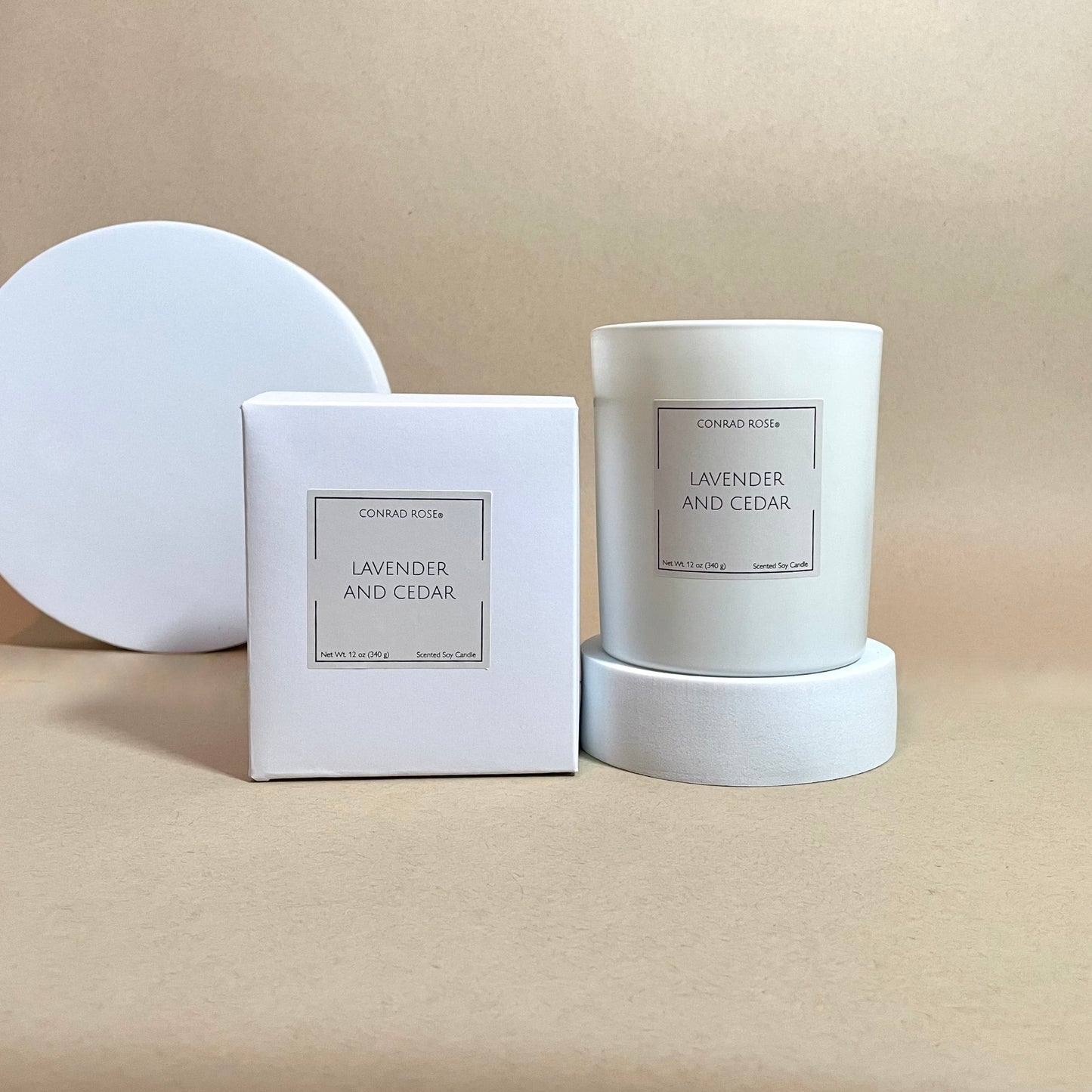 Lavender and Cedar 2-Wick Candle