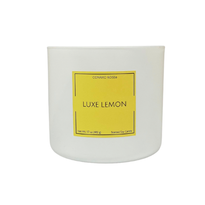 Luxe Lemon 3-Wick Candle