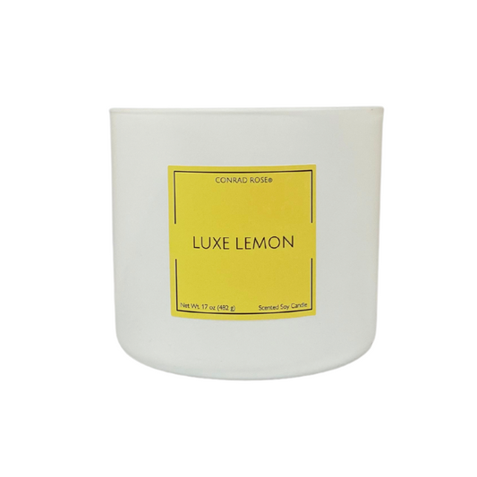 Luxe Lemon 3-Wick Candle