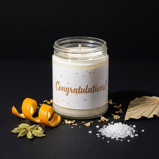 Congratulations Candle