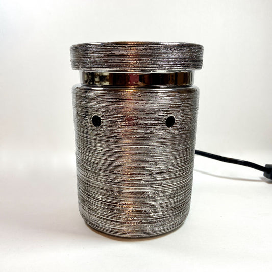 ILLUMINATION TART WARMER - BRUSHED CHROME
