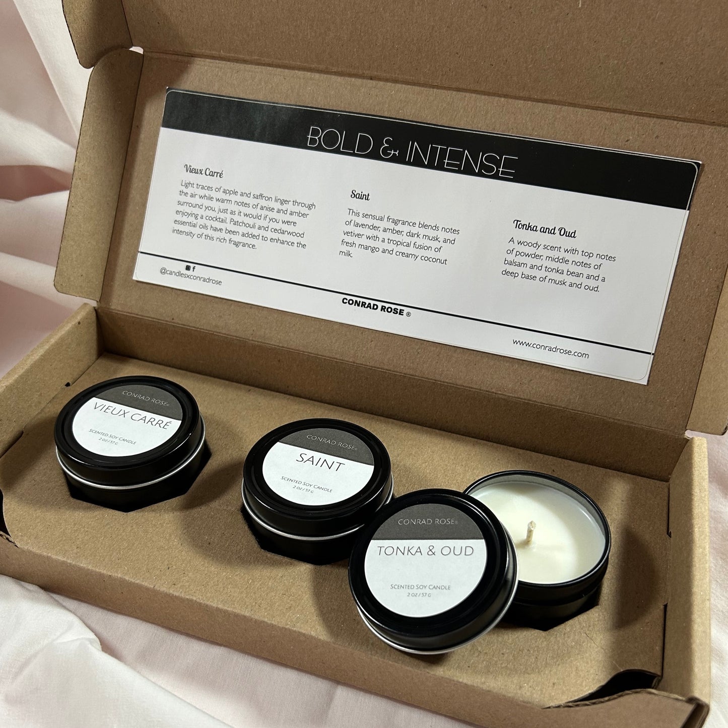 2 oz Mini Candle Set - 3 ct