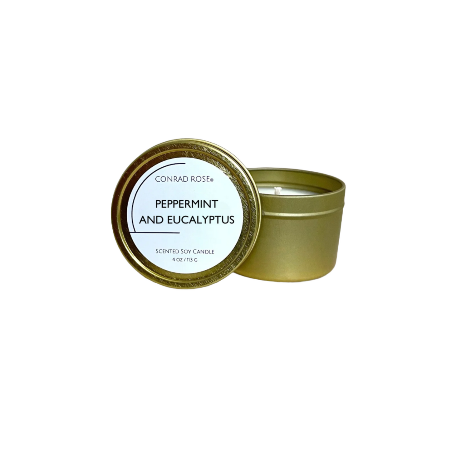 Peppermint and Eucalyptus Luxury Travel Tin