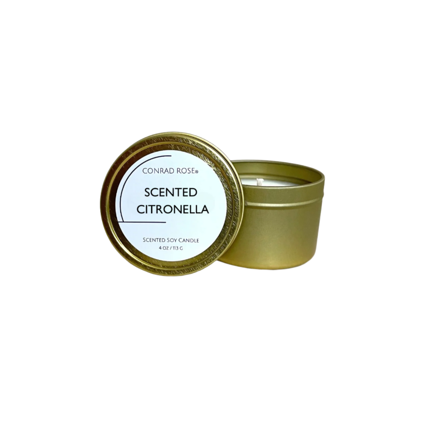 Scented Citronella Luxury Travel Tin