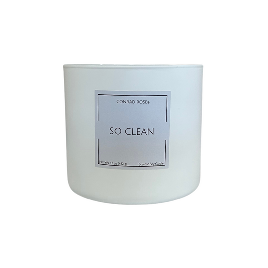 So Clean 3-Wick Candle