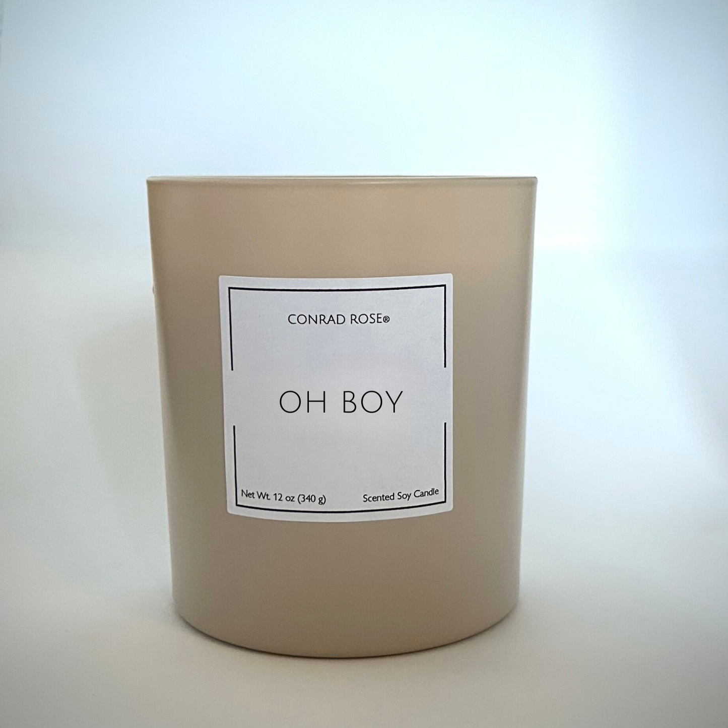 Oh Boy 2-Wick Candle - Nude