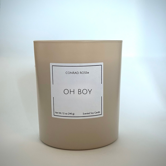 Oh Boy 2-Wick Candle - Nude