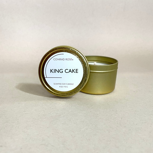 King Cake Luxury Travel Tin