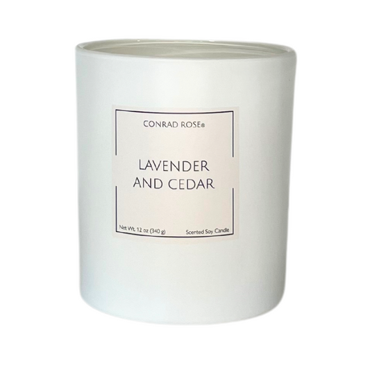 Lavender and Cedar 2-Wick Candle