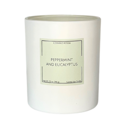 Peppermint and Eucalyptus 2-Wick Candle