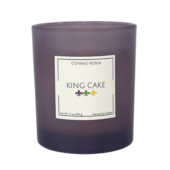 King Cake 2-Wick Candle