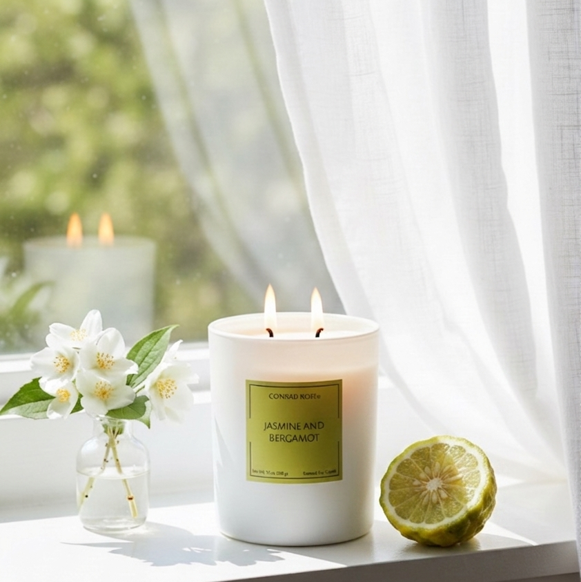 Jasmine & Bergamot 2-Wick Candle