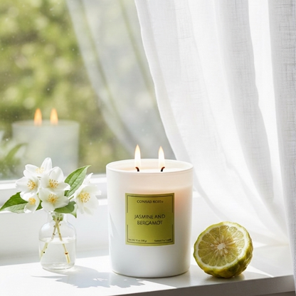 Jasmine & Bergamot 2-Wick Candle
