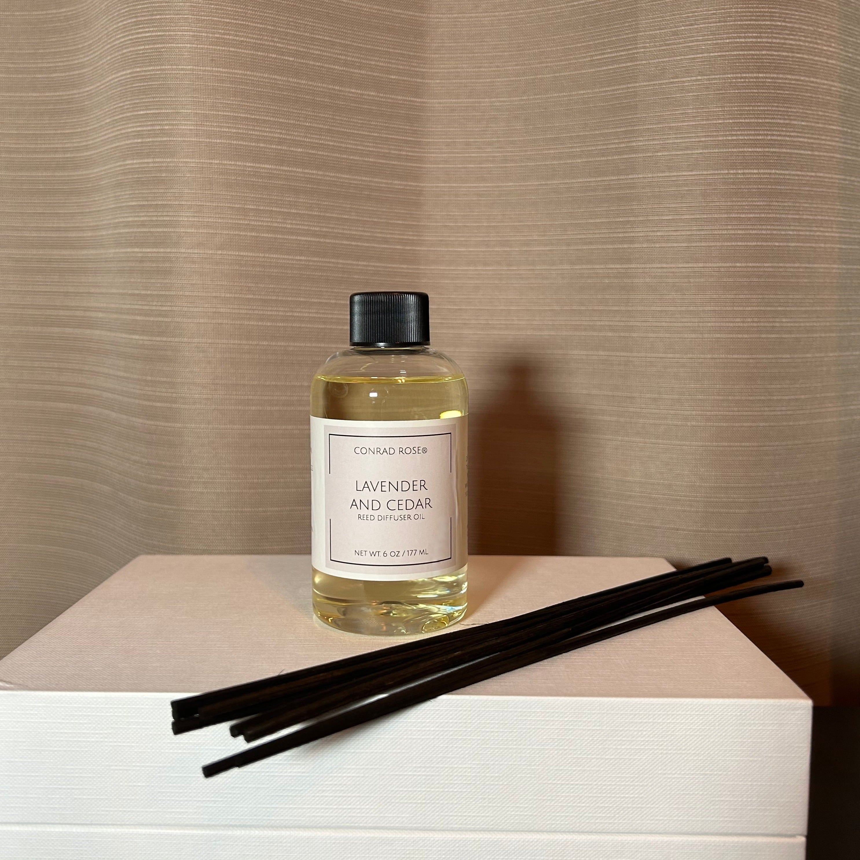 Lavender and Cedar Reed Diffuser Oil – Conrad Rose