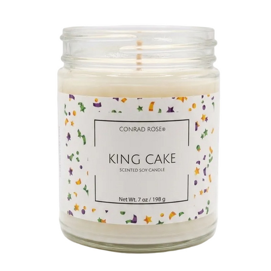 King Cake Candle