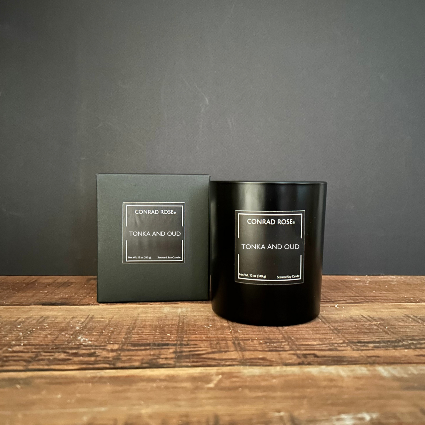 Tonka and Oud 2-Wick Candle