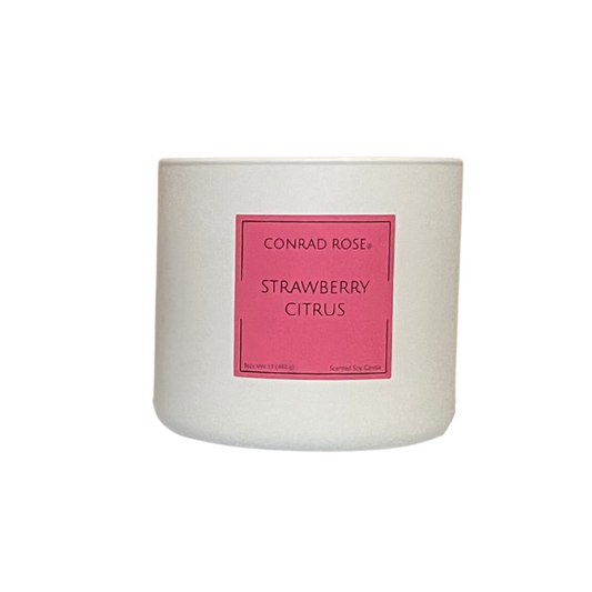 Strawberry Citrus 3-Wick Candle