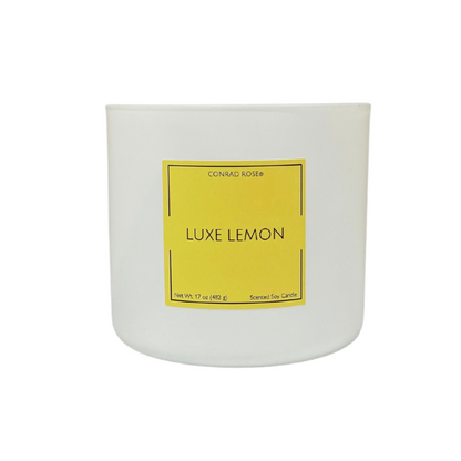 Luxe Lemon 3-Wick Candle