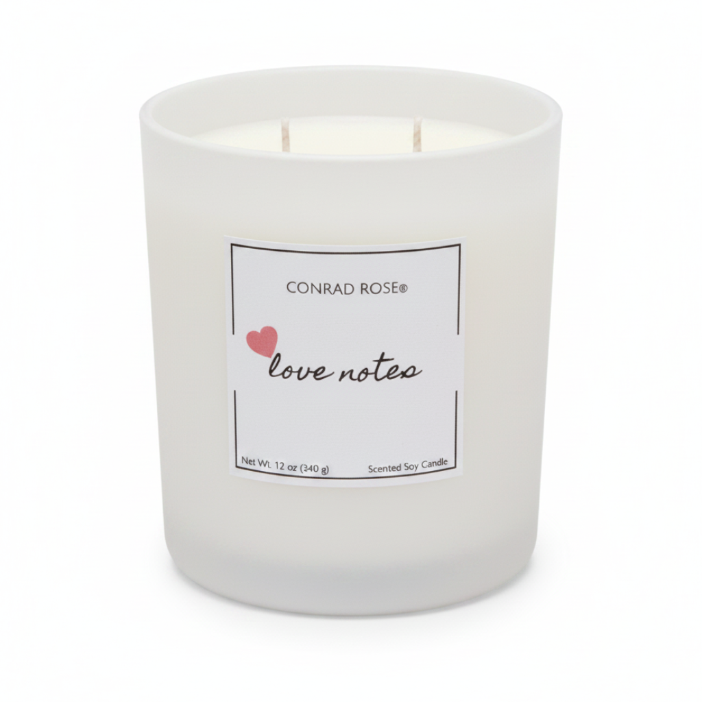 Love Notes - Matte White Vessel