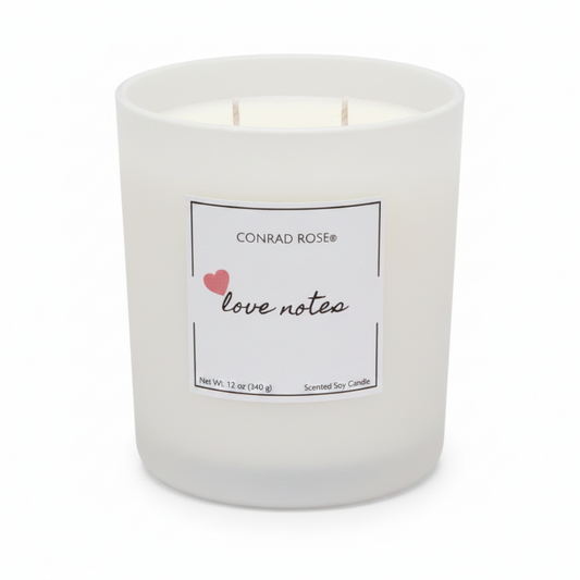 Love Notes - Matte White Vessel