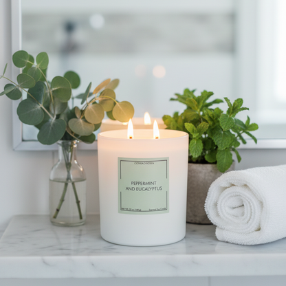 Peppermint & Eucalyptus In-Use Shot
