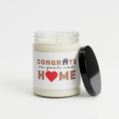 New Home Candle