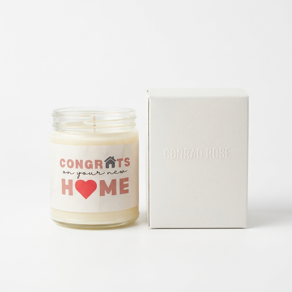New Home Candle