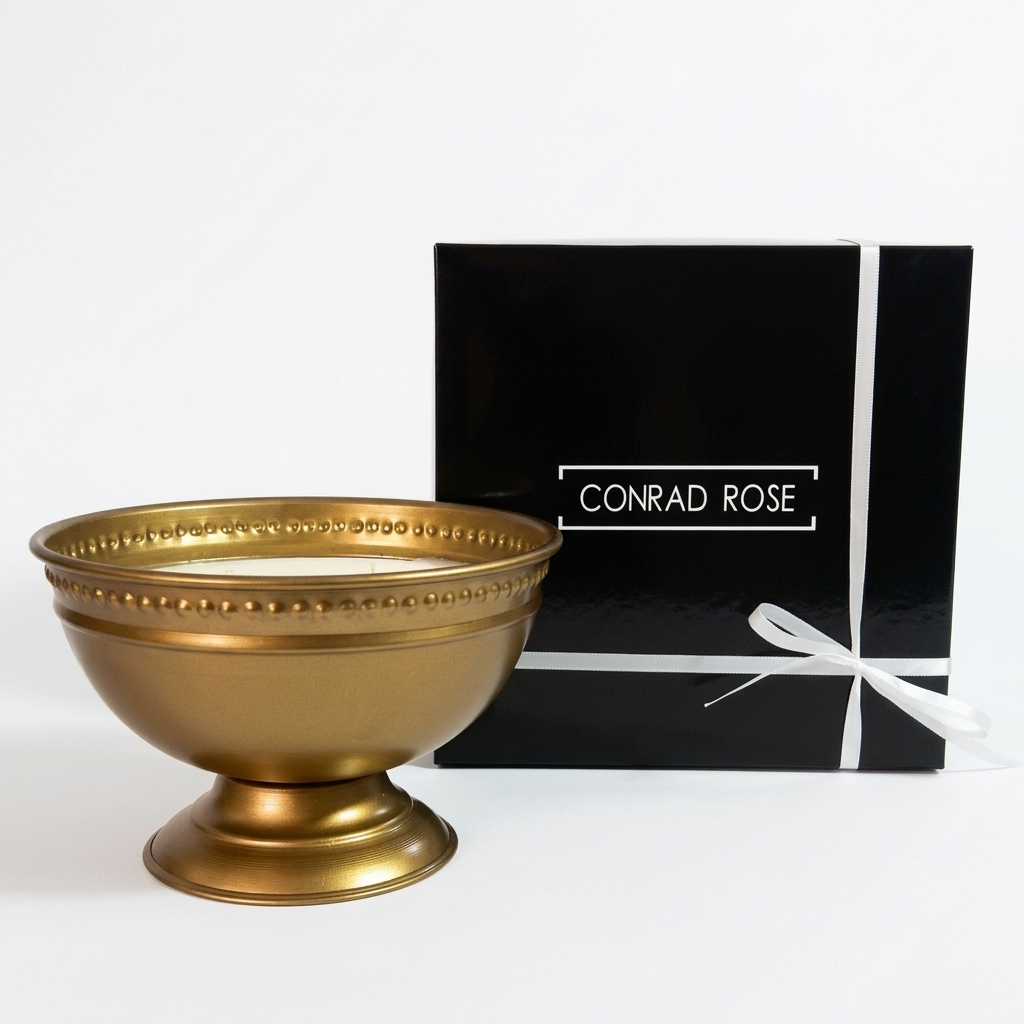 Gold Candle Vessel