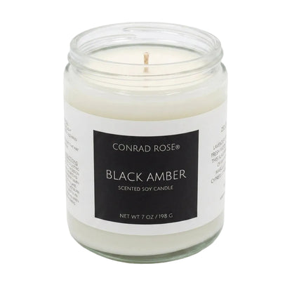 Black Amber Candle