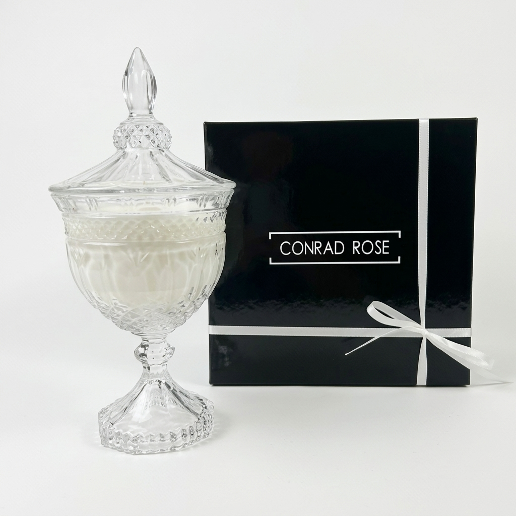 Glass Candle Vessel