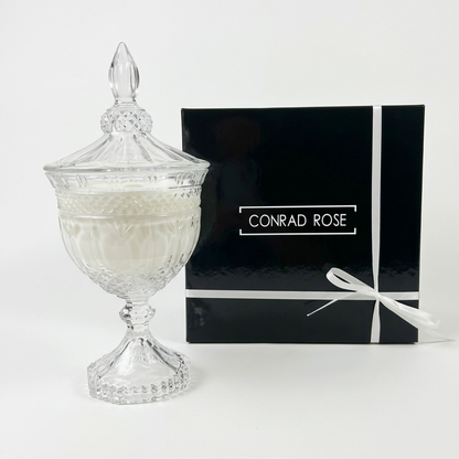 Glass Candle Vessel