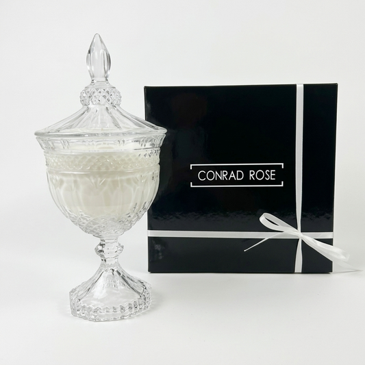 Glass Candle Vessel