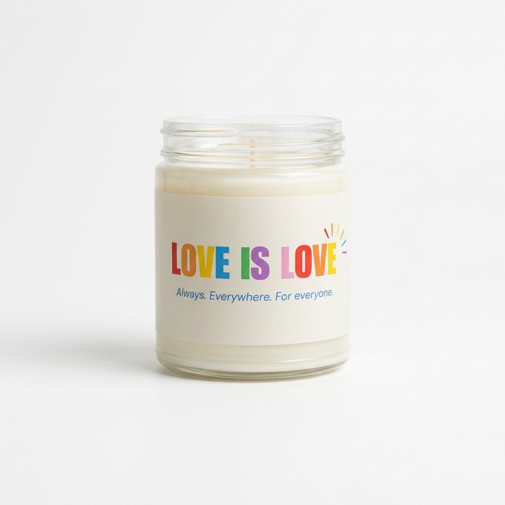 Love is Love 🌈 Candle