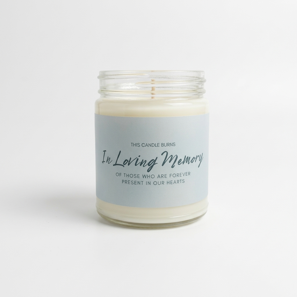 In Loving Memory Candle