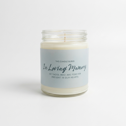 In Loving Memory Candle