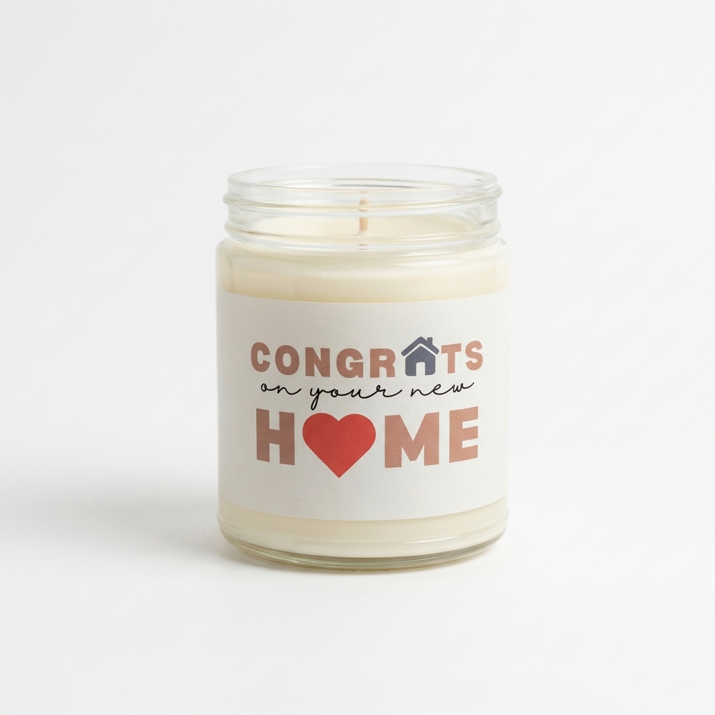 New Home Candle