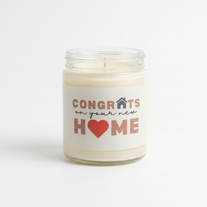 New Home Candle