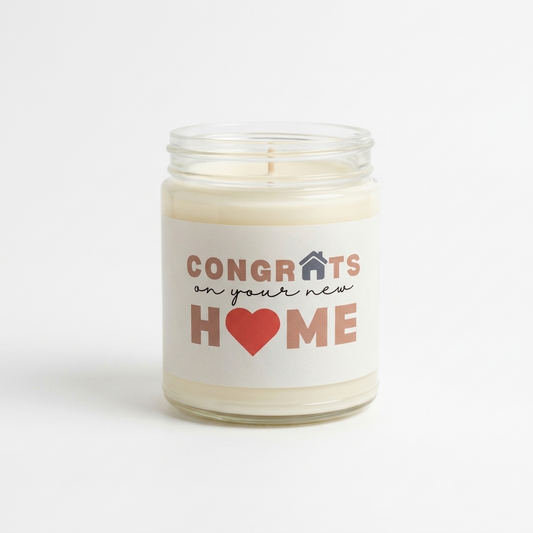 New Home Candle