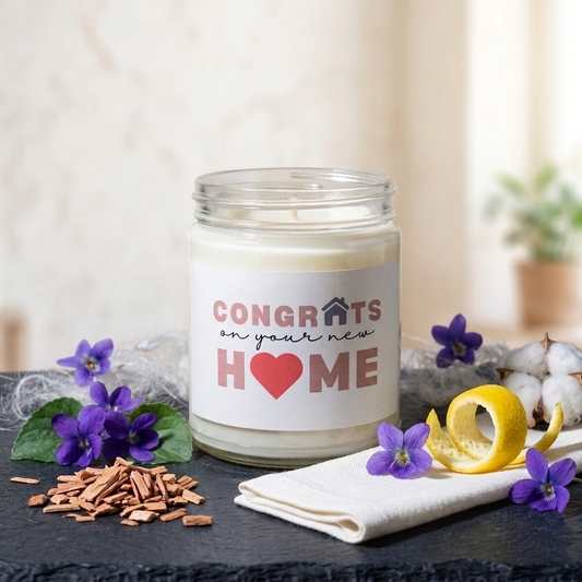 New Home Candle