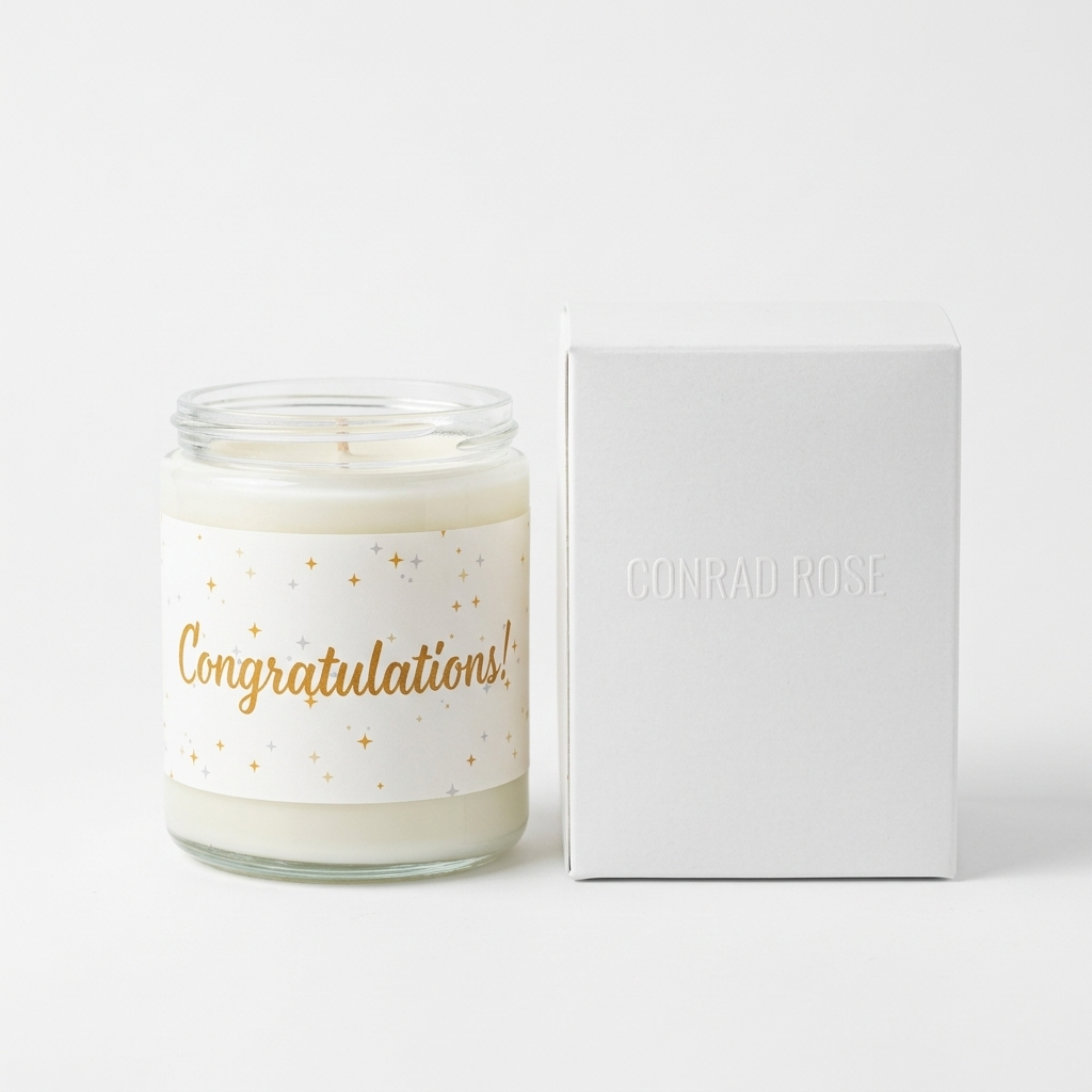 Congratulations Candle